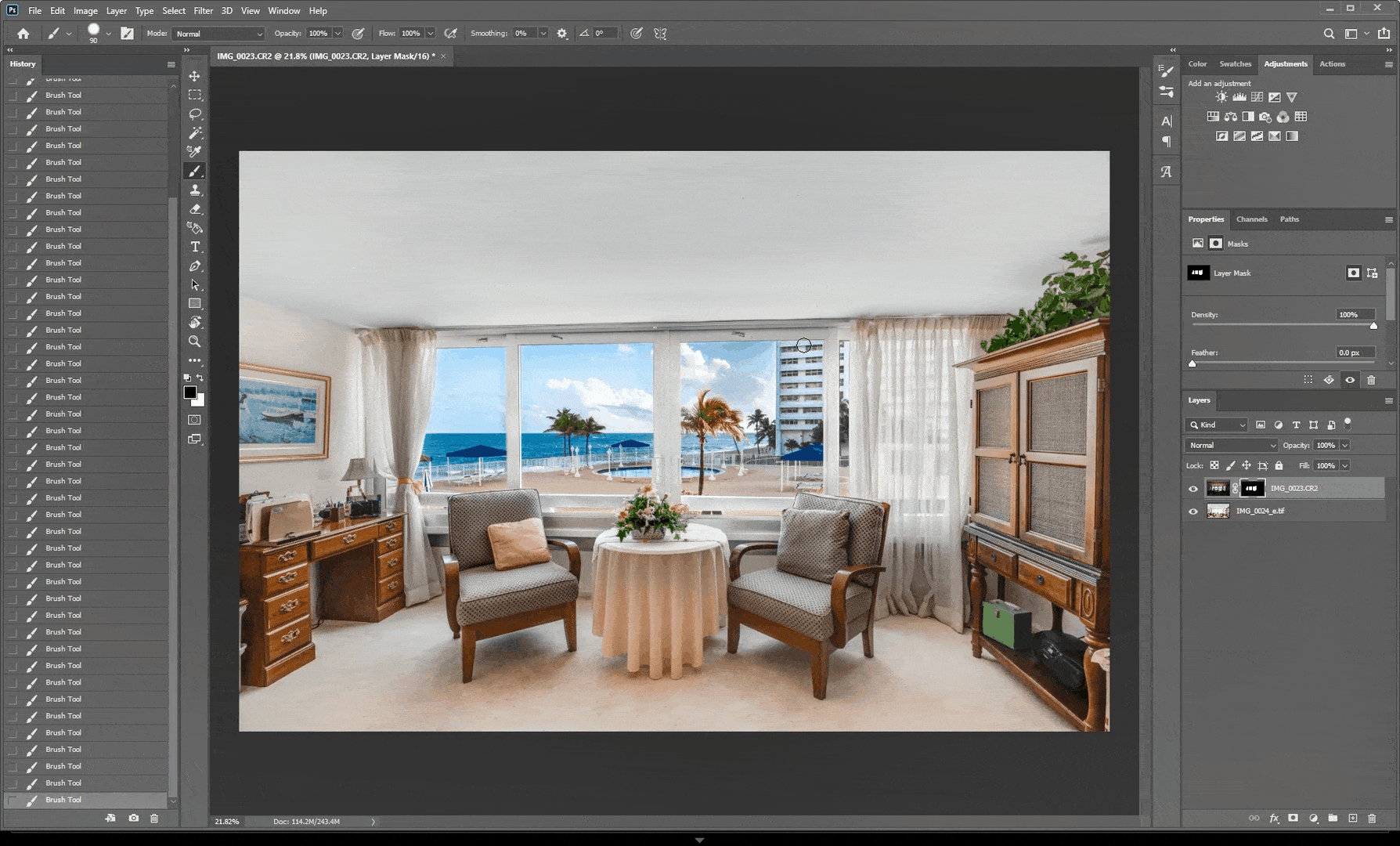 How To Mask Windows For Real Estate Photography In Photoshop